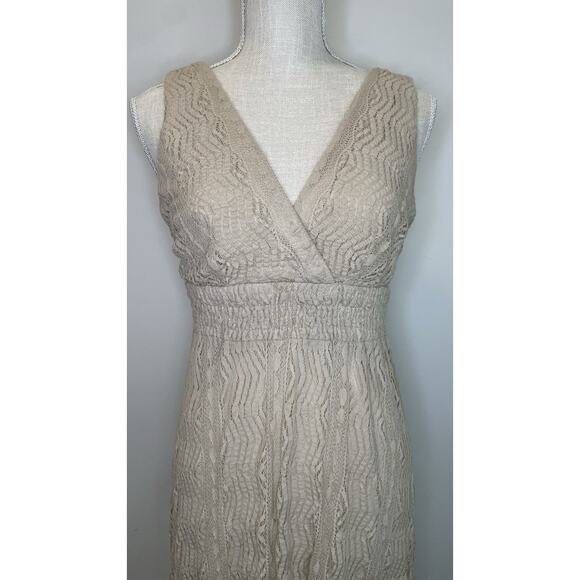 Cottagecore 4 Fairy Coquette Romantic Lace Dress Boho Bridal Prairie Angel - Picture 5 of 12